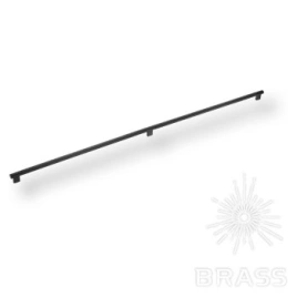 Brass Ручка рейлинг 9401-646 черный/черный 480-480 мм