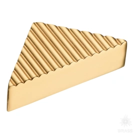 Brass Ручка кнопка 2075.032 Gold глянцевое золото 32 мм