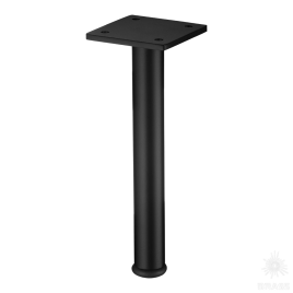Brass Опора мебельная ESL 168-170 Black черный 