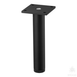 Brass Опора мебельная 1390.140 Matt Black Miranda черный 140 мм