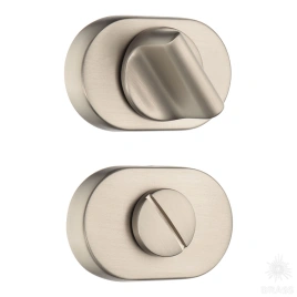 Brass Накладка с поворотной кнопкой RO16W6 NBM ROSET матовый никель