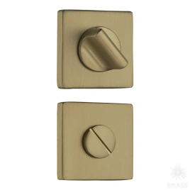 Brass Накладка с поворотной кнопкой RO11W6 GB ROSET матовая латунь