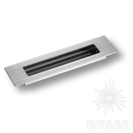 Brass Ручка врезная 1176 160MP02 глянцевый хром 160 мм