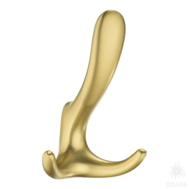 Brass Крючок мебельный трёхрожковый 2045 0078 GB матовая латунь