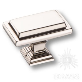 Brass Ручка кнопка 15.368.00.48 глянцевый никель