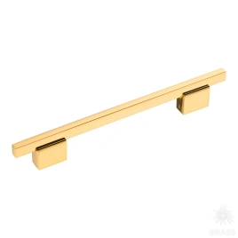 Brass Ручка скоба 2552-003-160 латунь глянцевое золото 160 мм