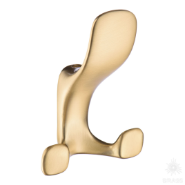 Brass Крючок мебельный трёхрожковый 2010 0080 BB матовое золото