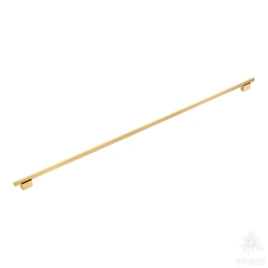 Brass Ручка скоба 2552-011-832 латунь сатинированная латунь 832 мм