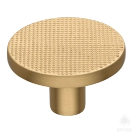 Brass Ручка кнопка 26-Champagne Gold матовая латунь