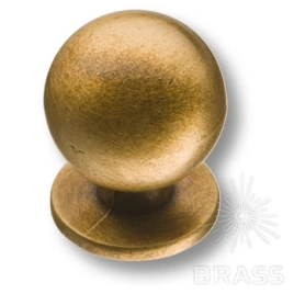 Brass Ручка кнопка 1116.0020.001 античная бронза