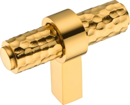 Brass Ручка кнопка 07235-003-T13-50 глянцевое золото
