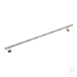 Brass Ручка рейлинг 8887 0320 PN-PN глянцевый никель 320 мм