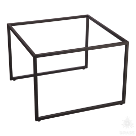 Brass Опора мебельная резная KAX-0140-0350-B13 чёрный