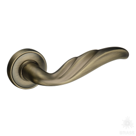 Brass Ручка дверная HA155RO14 ABM BELINDA состаренная латунь