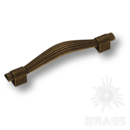 Brass Ручка скоба 7492-831 старая бронза 96 мм