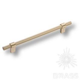 Brass Ручка рейлинг 8774 0192 BB-BB матовое золото 192 мм