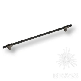 Brass Ручка рейлинг 778-320-Titanium-Matt Black графит-матовый черный 320 мм