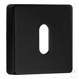 Brass Накладка с овальным отверстием для ключа RO11N AL6 ROSET черный