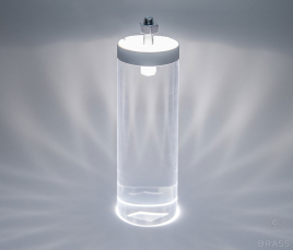 Brass Мебельная опора 95700930 цилиндрическая со светодиодной подсветкой