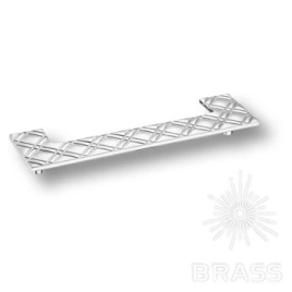 Brass Ручка скоба 1201 192MP02 глянцевый хром 192 мм