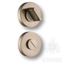 Brass Накладка с поворотной кнопкой RO12W6 NB ROSET никель