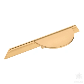 Brass Ручка скоба 2641 0064 Scratched Gold сатинированное золото 64 мм