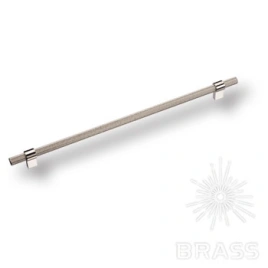 Brass Ручка рейлинг 8774 0320 PN-PN глянцевый никель 320 мм
