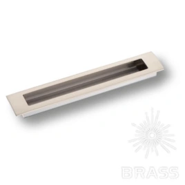 Brass Ручка врезная 1229 160MP08 сатинированный никель 160 мм