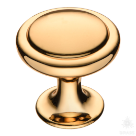 Brass Ручка кнопка ISTIKBAL-69 глянцевое золото