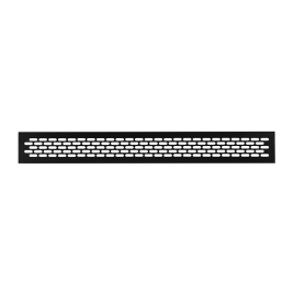 Вентиляционная решетка VG-60484-20, 60*484, черный SETE