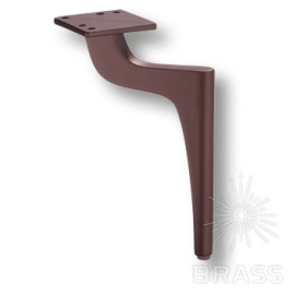 Brass Опора мебельная 1460 0200 Nova Bakir Mat ZARIF коричневый 200 мм