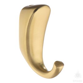 Brass Крючок мебельный однорожковый 2085 0024 BB матовое золото