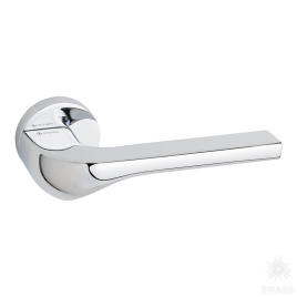 Brass Ручка дверная HA137RO12 CR ATEN глянцевый хром