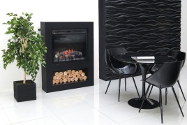 Каминокомплект Loft Черный с очагом XHD28L-INT