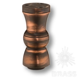 Brass Опора мебельная KAL-0001-0100-A07 античная медь