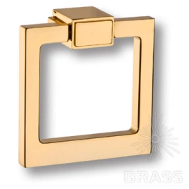 Brass Ручка кольцо BU 014.50.19 глянцевое золото