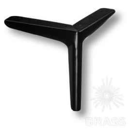 Brass Опора мебельная ESL 307-150 Black черный 