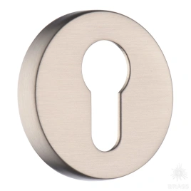 Brass Накладка с цилиндрическим отверстием для ключа RO12Y NBM ROSET матовый никель