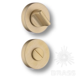 Brass Накладка с поворотной кнопкой RO12W6 BB ROSET матовое золото