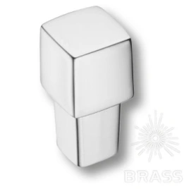 Brass Ручка кнопка модерн 8090-400 глянцевый хром