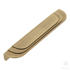 Brass Ручка скоба 9358 0192 ABM состаренная латунь 192 мм