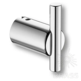 Brass Крючок мебельный 1007 001 CR глянцевый хром