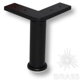 Brass Опора мебельная резная KAX-0006-0160-B13 черный 160 мм