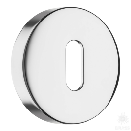 Brass Накладка с овальным отверстием для ключа RO12N CR ROSET глянцевый хром