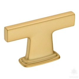 Brass Ручка кнопка 4110 016PC35 матовое золото 16 мм