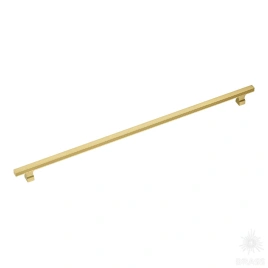 Brass Ручка скоба 1074-416-Champagne Gold матовая латунь 416 мм