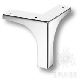 Brass Опора мебельная ESL 313-115 Chrome глянцевый хром