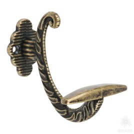 Brass Крючок мебельный 00387 старая бронза