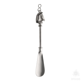 140678 Ложка для обуви "Лошадь" (малая), цвет серебро