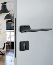 Brass Ручка дверная HA204RO15 AL6 TOPAZ черный